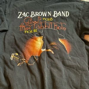 Zac brown band tour shirt 2018